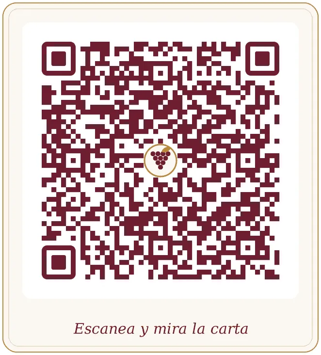 Código QR para ver la carta de Vinos a Granel